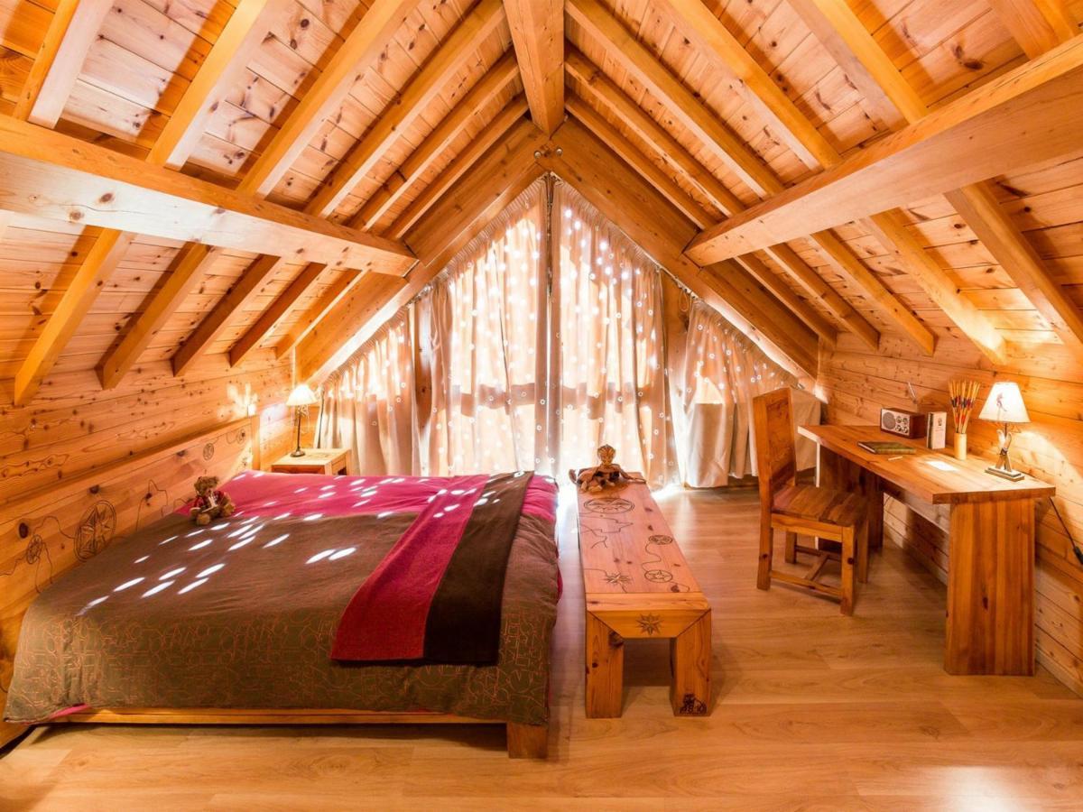 Chalet 6 Pers Avec Spa, Terrasse Plein Sud A Saint-Michel-De-Chaillol - Fr-1-393-22 Kültér fotó