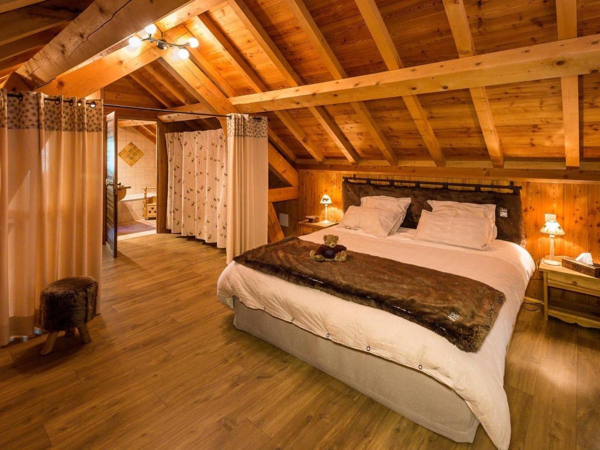 Chalet 6 Pers Avec Spa, Terrasse Plein Sud A Saint-Michel-De-Chaillol - Fr-1-393-22 Kültér fotó
