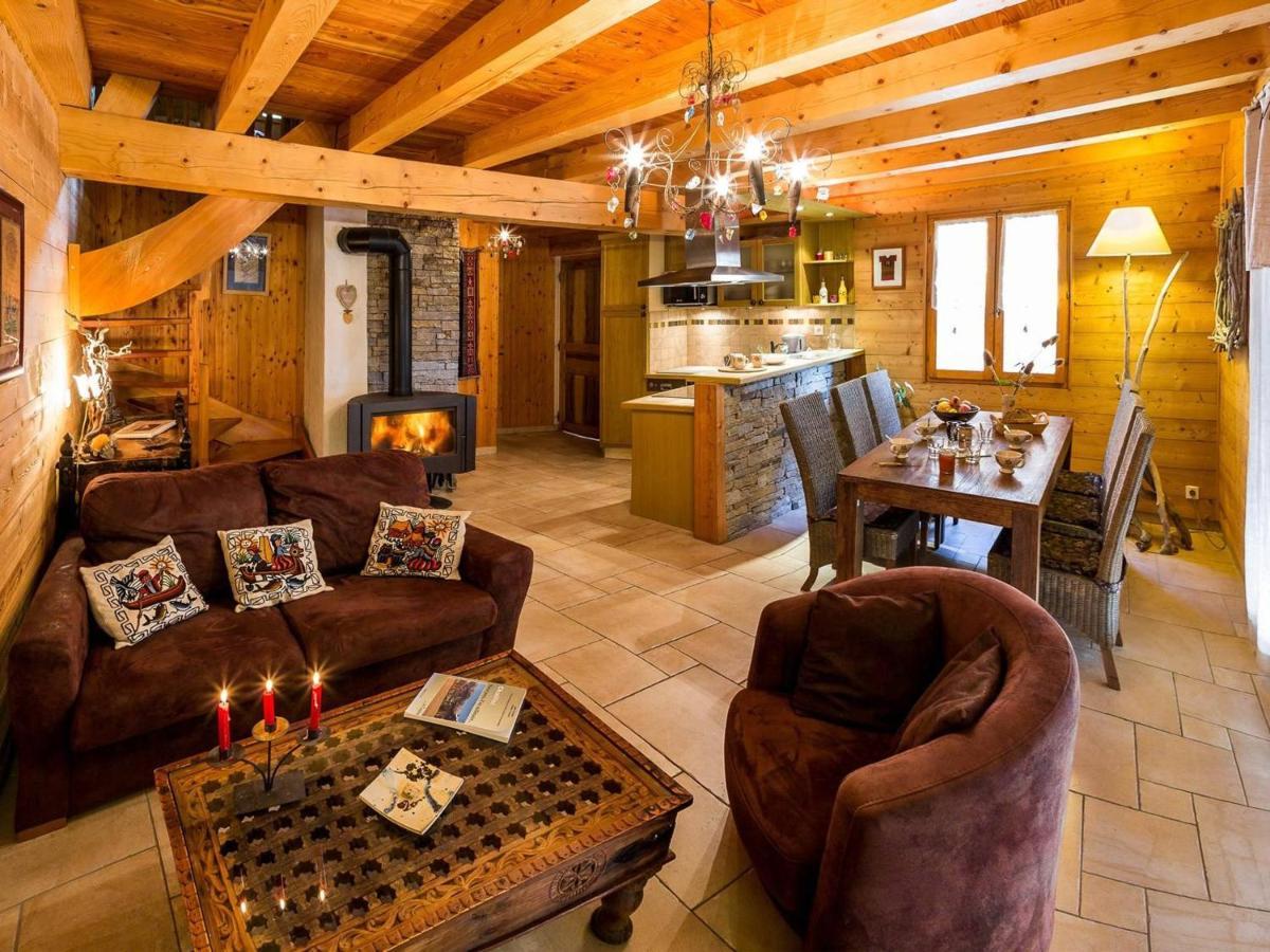 Chalet 6 Pers Avec Spa, Terrasse Plein Sud A Saint-Michel-De-Chaillol - Fr-1-393-22 Kültér fotó