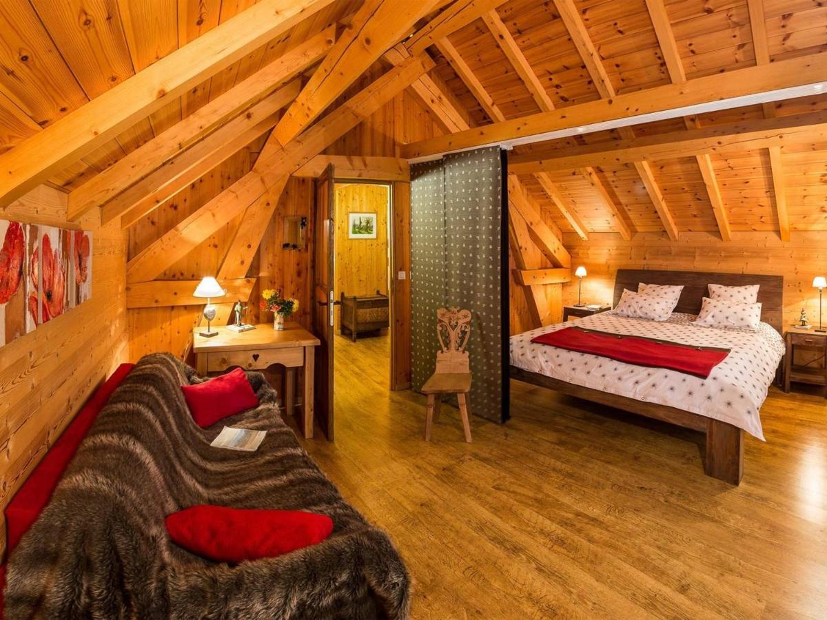 Chalet 6 Pers Avec Spa, Terrasse Plein Sud A Saint-Michel-De-Chaillol - Fr-1-393-22 Kültér fotó