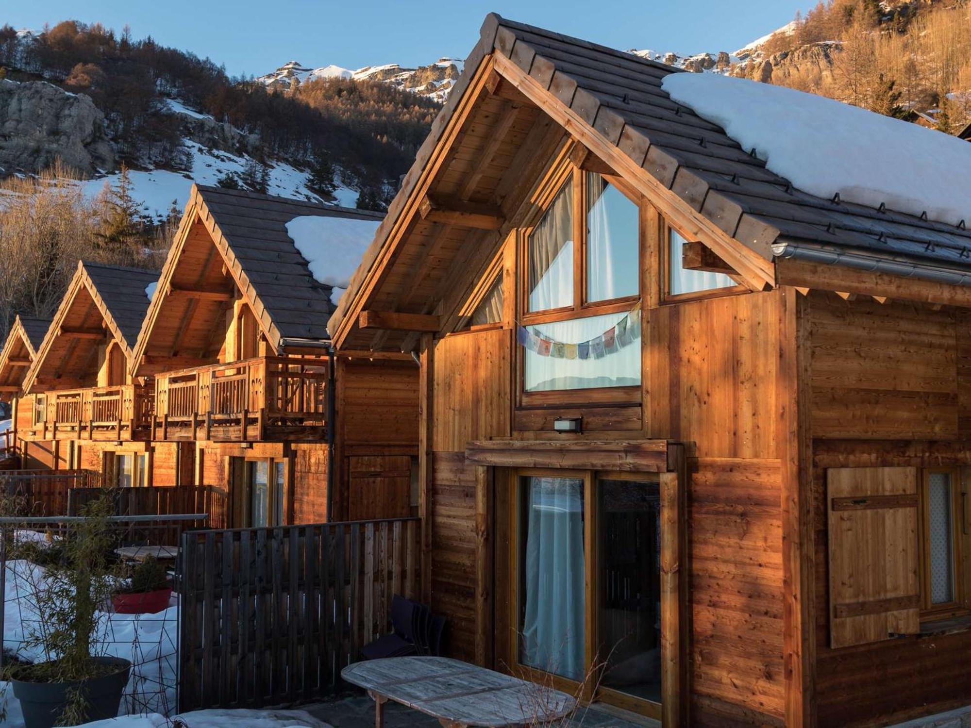Chalet 6 Pers Avec Spa, Terrasse Plein Sud A Saint-Michel-De-Chaillol - Fr-1-393-22 Kültér fotó