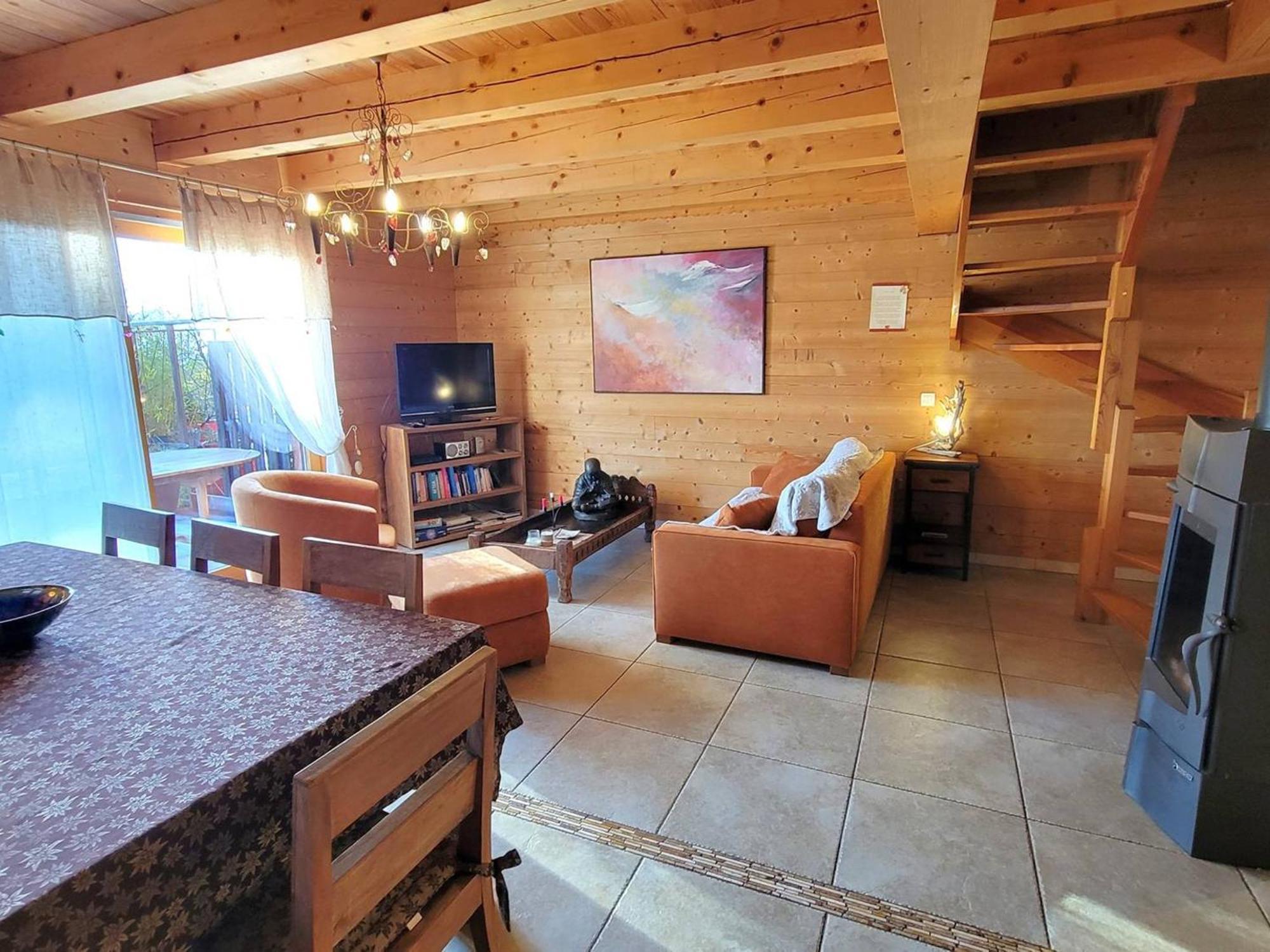 Chalet 6 Pers Avec Spa, Terrasse Plein Sud A Saint-Michel-De-Chaillol - Fr-1-393-22 Kültér fotó