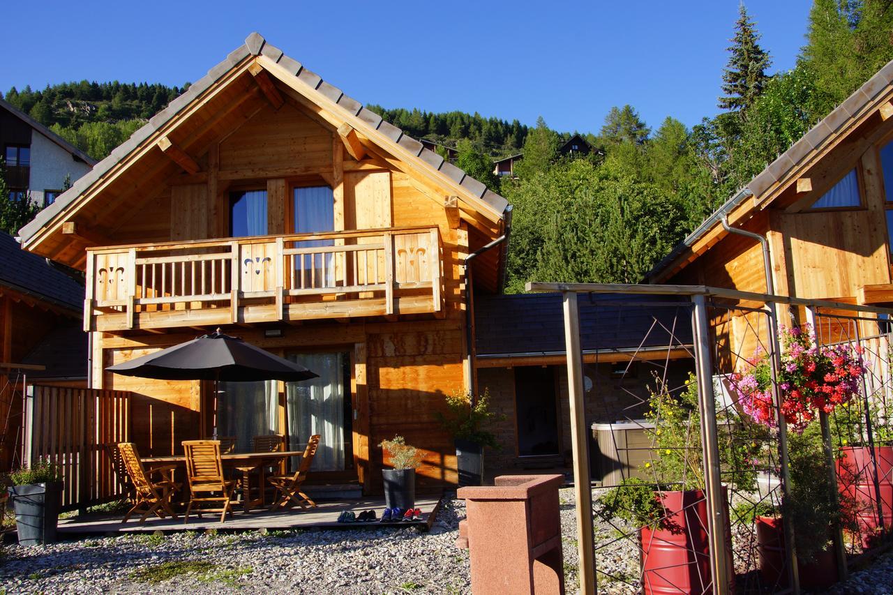 Chalet 6 Pers Avec Spa, Terrasse Plein Sud A Saint-Michel-De-Chaillol - Fr-1-393-22 Kültér fotó