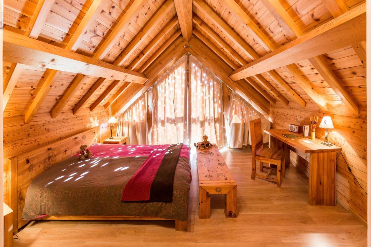 Chalet 6 Pers Avec Spa, Terrasse Plein Sud A Saint-Michel-De-Chaillol - Fr-1-393-22 Kültér fotó